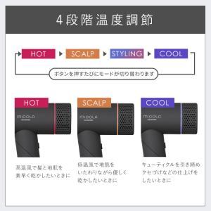 ドライヤー 大風量 速乾 マイナスイオン Mi...の詳細画像5