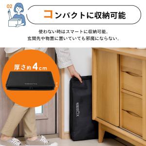 宅配ボックス 折りたたみ式 60L ブラック ...の詳細画像3