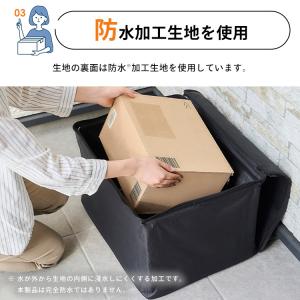 宅配ボックス 折りたたみ式 60L ブラック ...の詳細画像4