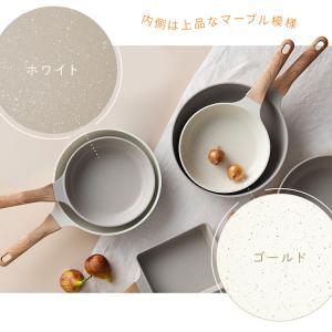 卵焼き フライパン ih 軽量 エッグパン 白...の詳細画像4