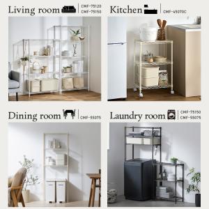 スチールラック メタルラック 幅55 奥行30...の詳細画像5