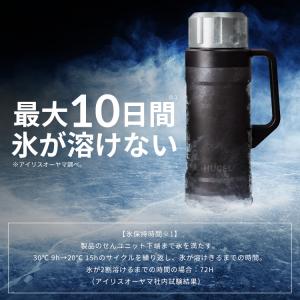 水筒 1.9L 大容量 保温 保冷 蓋まで 真...の詳細画像1