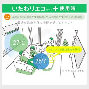 エアコン 6畳 6畳用 いたわりエコモード プ...の詳細画像2