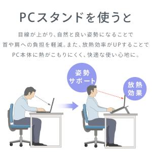 ノートパソコンスタンド パソコンスタンド PC...の詳細画像2