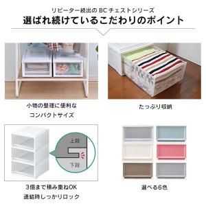 収納ボックス 引き出し 2個セット チェスト ...の詳細画像3