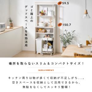 ゴミ箱ラック 収納 ラック キッチンラック 棚...の詳細画像3