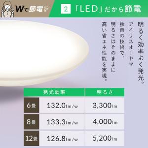 シーリングライト LED 8畳用 LEDシーリ...の詳細画像4