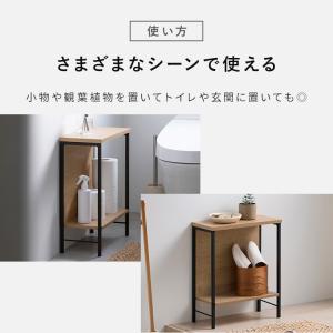 テーブル 本棚 収納 スリム 隠せる コンパク...の詳細画像5