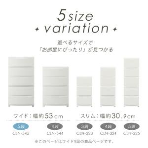 チェスト 衣装ケース 5段 収納ケース 引き出...の詳細画像2