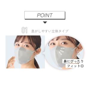 マスク 不織布 立体 アイリスオーヤマ 30枚...の詳細画像4