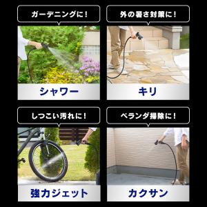 ホース ホースリール 15m 散水ホース フル...の詳細画像4