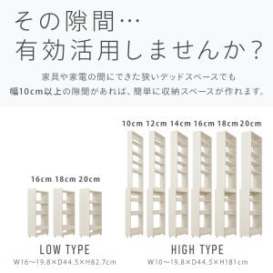 隙間収納 16cm 18cm 20cm キッチ...の詳細画像1