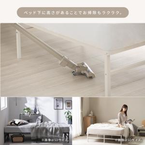 ベッド シングル フレーム 高耐荷重 頑丈 通...の詳細画像5