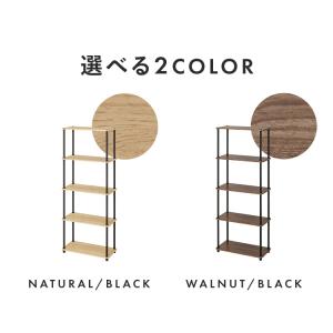 オープンラック 5段 スリム 組立簡単 棚 ラ...の詳細画像4