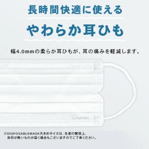 不織布マスク 120枚 ホワイト 購入特典:フ...の詳細画像4