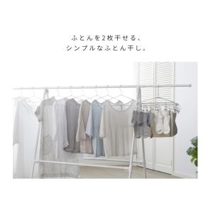 物干し 室内 屋外 布団 ベランダ 伸縮 折り...の詳細画像1