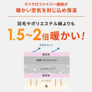 掛け布団 セミダブル 毛布 シンサレート 厚手...の詳細画像4