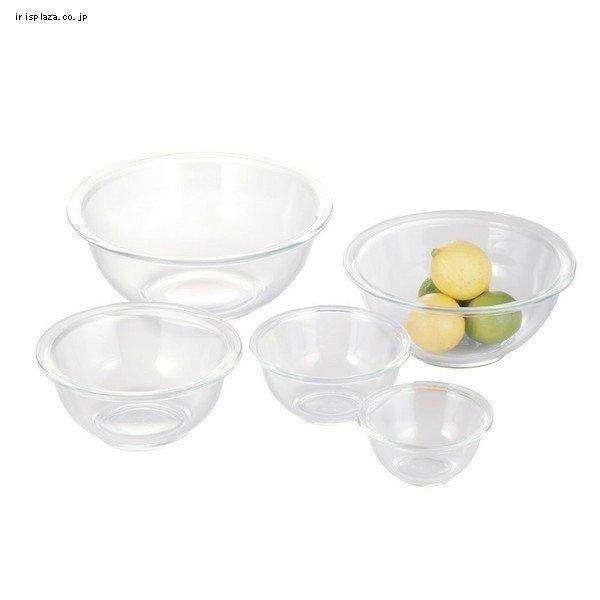 ボウル ガラスボウル 耐熱 ボウル5点セット キッチンボウル 耐熱ガラス PSC-BO-40N 耐熱...
