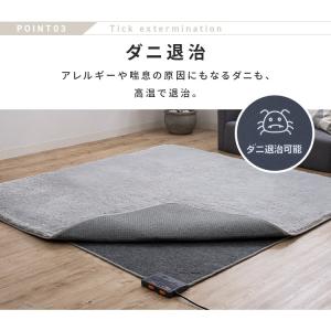 ホットカーペット 2畳 176×176 TEK...の詳細画像5