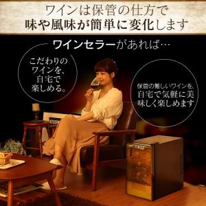 ワインセラー 8本 ペルチェ式 家庭用 小型 ...の詳細画像1