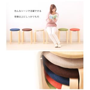 椅子 チェア スタッキング 木目 腰掛け いす...の詳細画像1