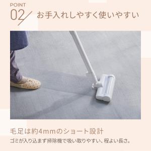 ラグ カーペット 洗える 洗えるラグ 円形 お...の詳細画像3