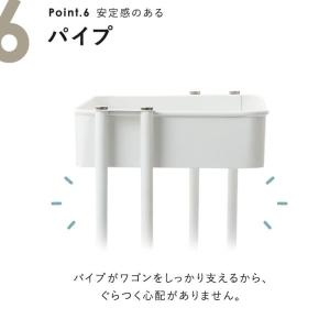 キッチンワゴン 収納 ワゴン カート 洗面所 ...の詳細画像3