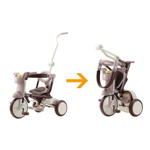 三輪車 1歳 手押し棒付き 2歳 3歳 子供用...の詳細画像1