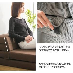 ソファー ソファーベッド ソファ 枕付き マッ...の詳細画像4