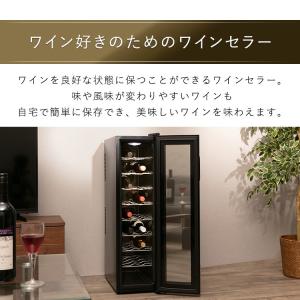 ワインセラー 18本 ペルチェ式 家庭用 スリ...の詳細画像4