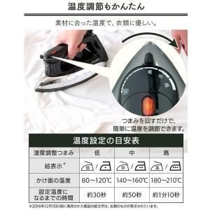 アイロン ドライ 軽量 なめらか シンプル 時...の詳細画像5