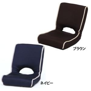 不二貿易 低反発座椅子 ショコラ メッシュ 35506 (D)