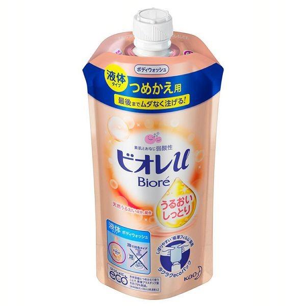 ビオレu うるおいしっとり つめかえ用 340ml 花王株式会社