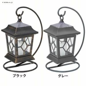 ゆらぎソーラー キャンドルランタンライト ルシアアンティーク LGS-111