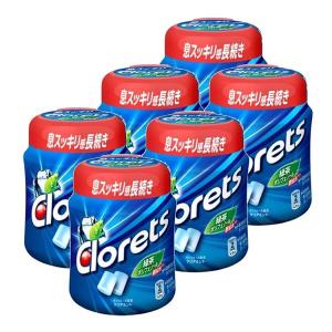 クロレッツXP クリアミント スタンドパウチ 250g×6個セット/ガム