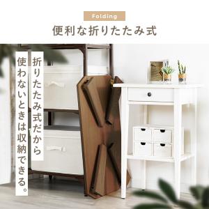 ローテーブル 折りたたみ おしゃれ 75×50...の詳細画像4