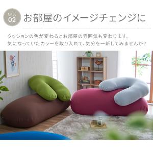 ソファー ビーズクッション ソファ カバー ビ...の詳細画像2