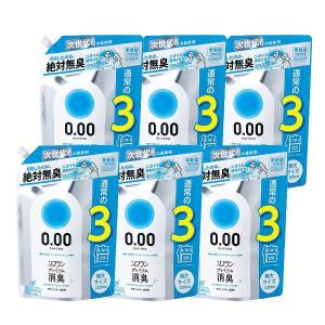 柔軟剤 ソフラン 6個セット プレミアム消臭 ウルトラゼロ つめかえ用 特大 1200ml 洗濯 ライオン｜irisplaza