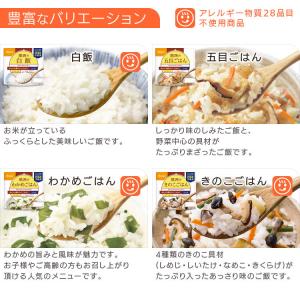非常食 防災食 アルファ米 新アルファ米12種...の詳細画像3