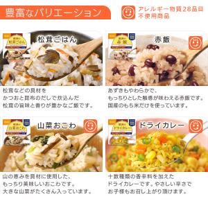 非常食 防災食 アルファ米 新アルファ米12種...の詳細画像4
