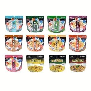 非常食 非常食セット 防災グッズ 保存食 防災 防災食品 防災食 サタケ マジックライス パスタデイリー12袋セット  1FMR85016ZI