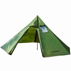 Sunruck 煙突穴付きワンポールテント グリーン LF-OT010-GR