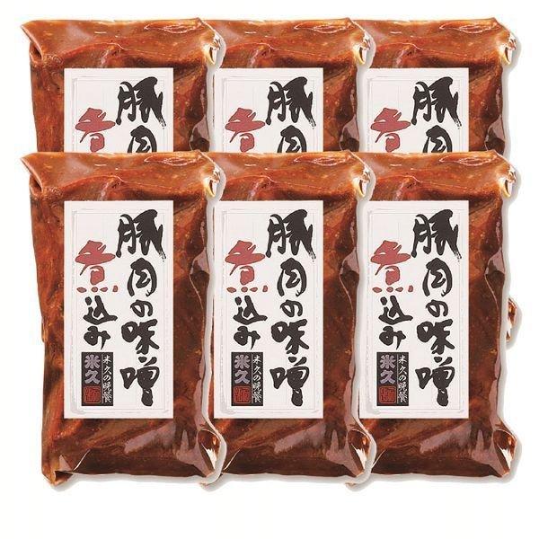 小さな豚肉の味噌煮込み 6本セット NH−4 米久 (代引不可)