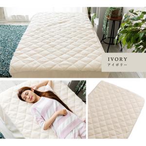 敷きパッド 冬 ボックスシーツ シングル 暖か...の詳細画像3