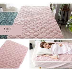 敷きパッド 冬 ボックスシーツ シングル 暖か...の詳細画像4