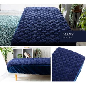 敷きパッド 冬 ボックスシーツ シングル 暖か...の詳細画像5