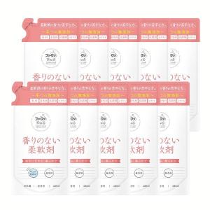 10個セット ファーファ フリー＆柔軟剤濃縮無香料 詰替用 480ml   ファーファ (D)｜irisplaza