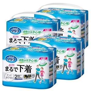 リリーフ まるで下着 超うす パンツタイプ 2回分 M-L ( 38枚入
