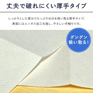 ペーパータオル 中判 厚手 ティッシュ ハンド...の詳細画像3