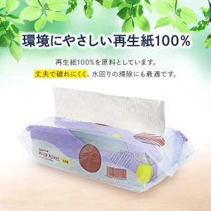 ペーパータオル 中判 厚手 ティッシュ ハンド...の詳細画像4